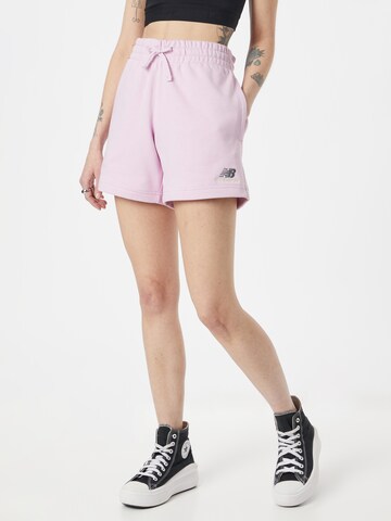 new balance Regular Shorts in Pink: predná strana