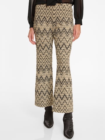 Ana Alcazar Tapered Pants 'Ashora' in Beige: front