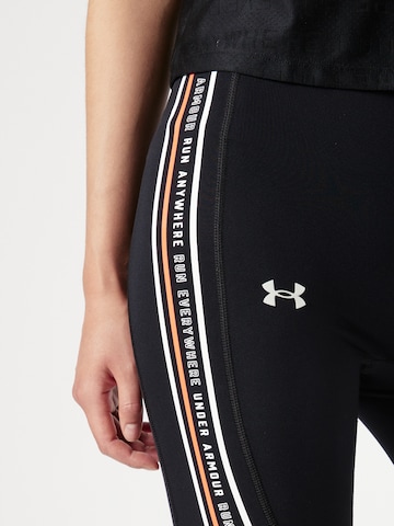 UNDER ARMOUR Slim fit Workout Pants in Black