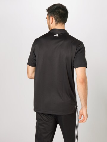 ADIDAS GOLF Regular fit Λειτουργικό μπλουζάκι σε μαύρο