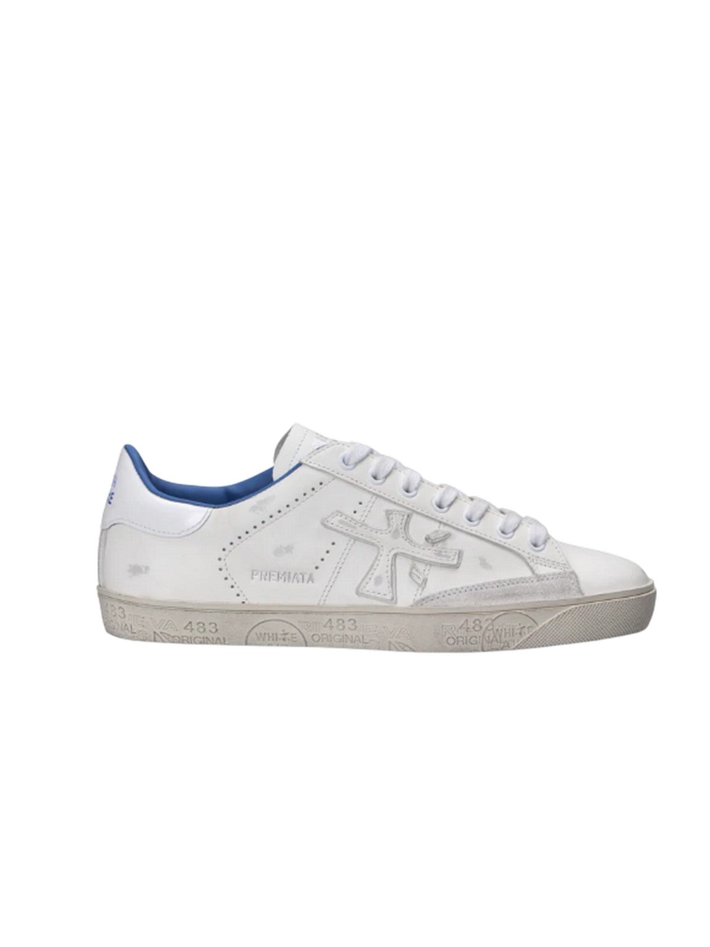 Premiata Sneakers in White: front