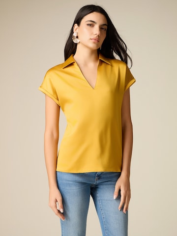 oltre Top in Yellow: front