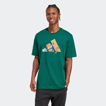 ADIDAS SPORTSWEAR T-Shirt in Grün: Vorderseite
