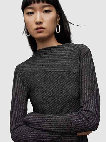 AllSaints Knitted dress 'GIA' in Silver