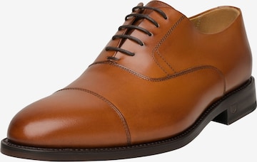 Henry Stevens Lace-Up Shoes 'Marshall CO' in Brown: front