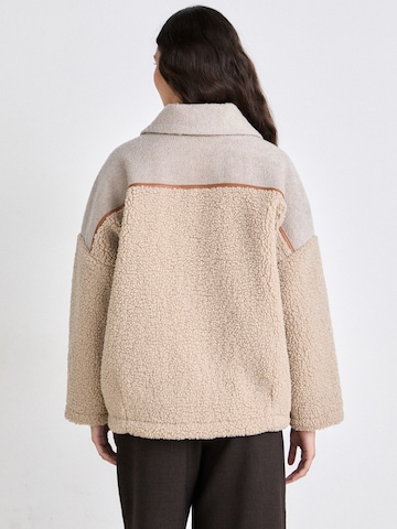 sessun - Chaqueta polar 'ICY ROCKY' en beige