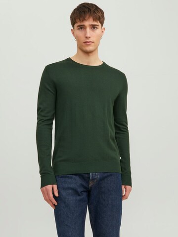 JACK & JONES Pullover 'Emil' in Grün: Vorderseite