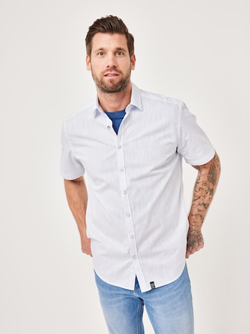 PADDOCKS Regular Fit Hemd in Weiß: Vorderseite