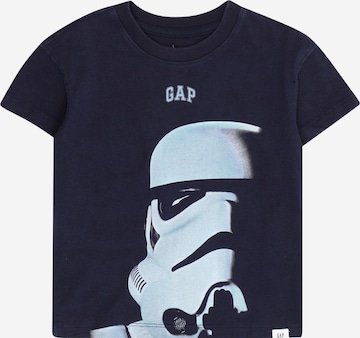 GAP Tričko 'SW' – modrá: přední strana