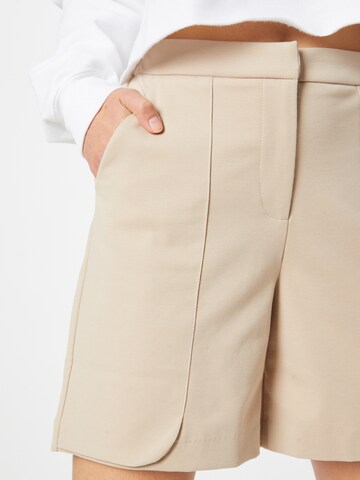 ICHI Regular Shorts in Beige