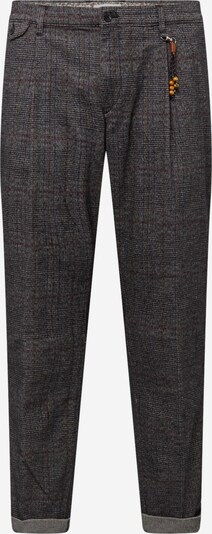 Jack & Jones Plus Pantalon à pince 'DYLAN' en gris chiné / bordeaux, Vue avec produit