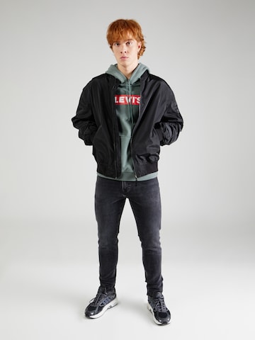 LEVI'S ® Regular Fit Sweatshirt in Grün