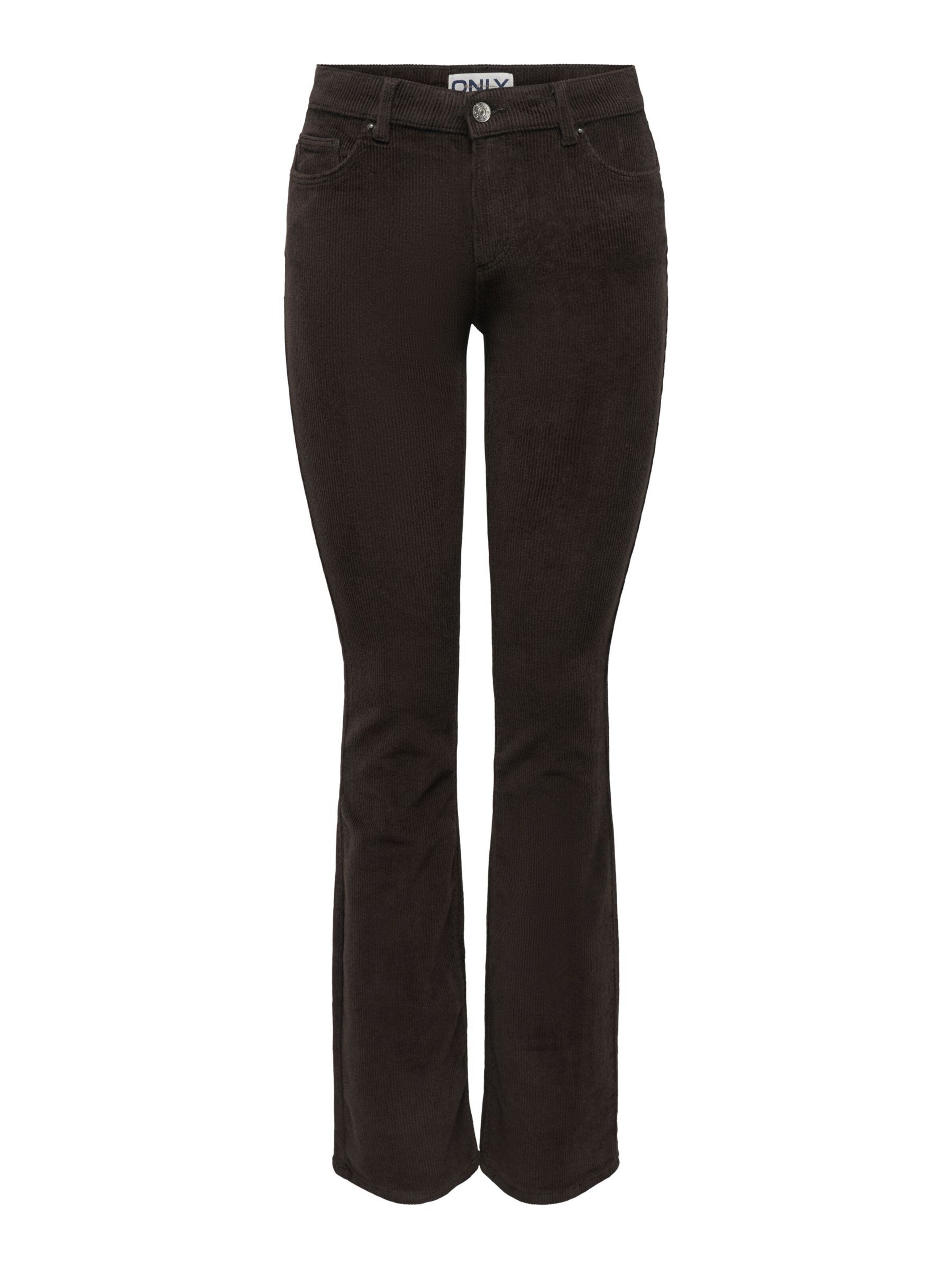 Pantaloni de la ONLY pe maro: față