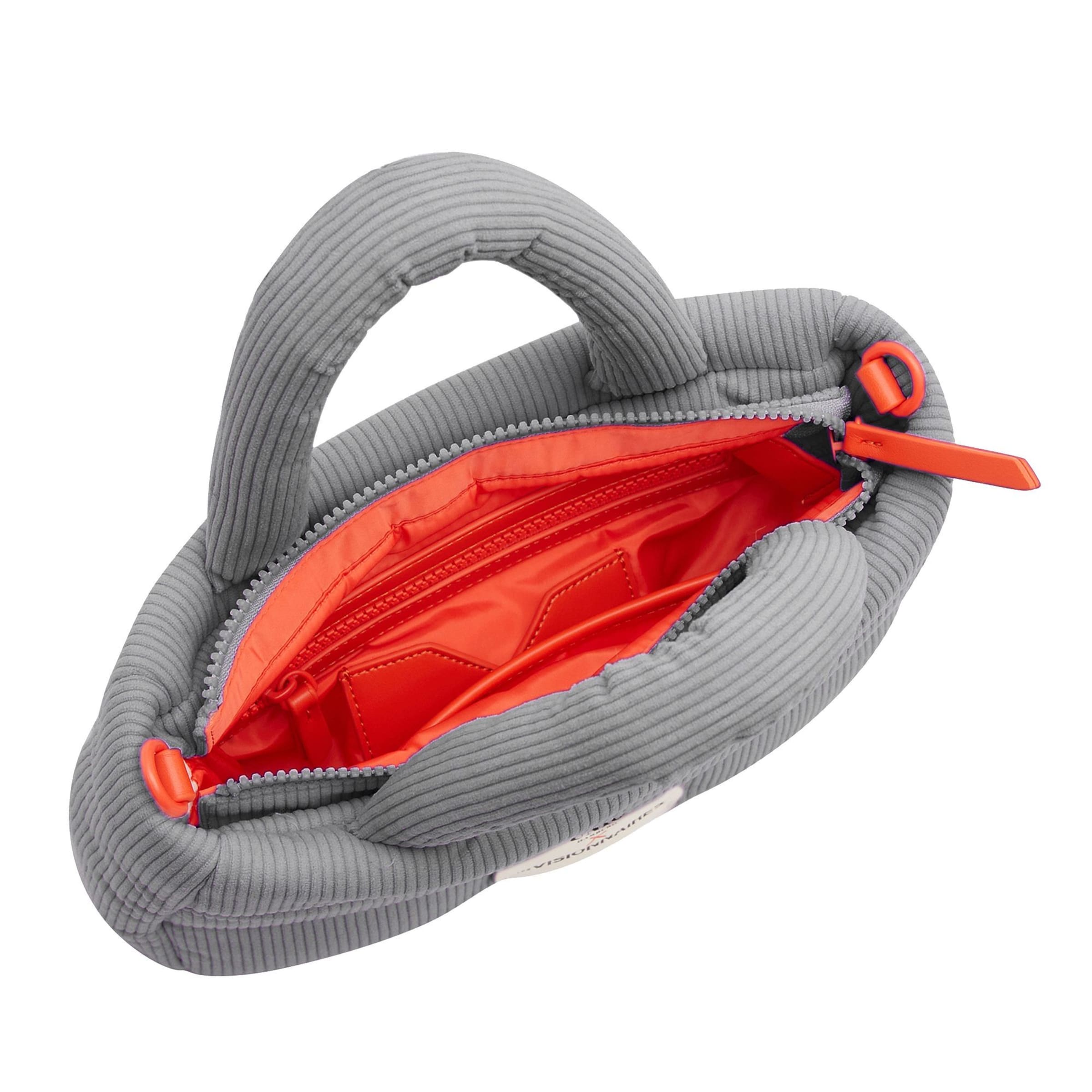 Les Visionnaires Handbag 'Unio Cortina' in Grey