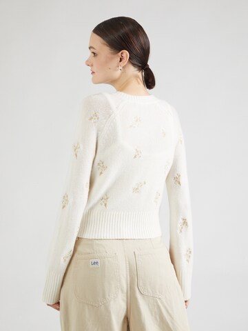 Abercrombie & Fitch Knit cardigan in Beige