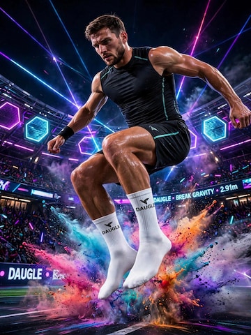 DAUGLE Sportzoknik - fehér