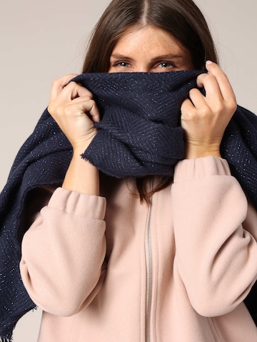 Écharpe 'MORGANE ' Deeluxe en bleu