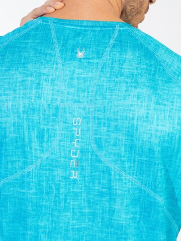 Spyder Functioneel shirt in Blauw