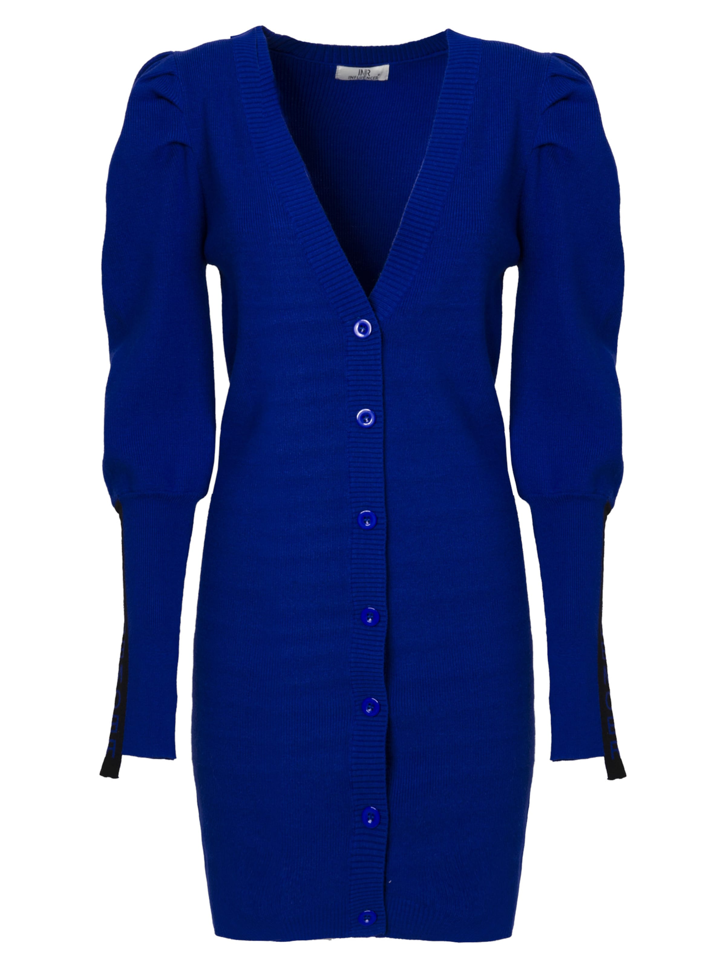 Influencer Knit cardigan in Blue: front