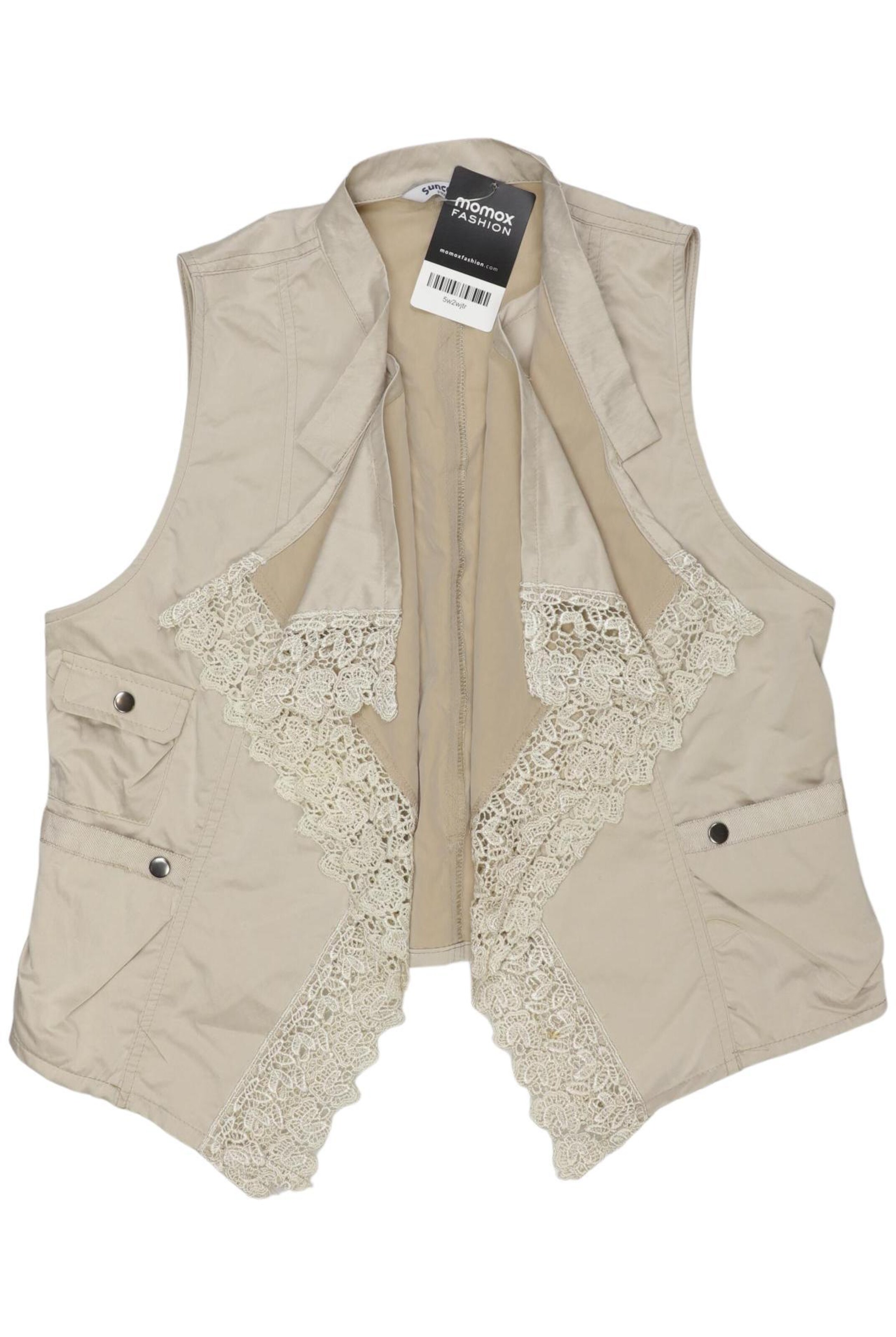 Suncoo Vest in M in Beige: front