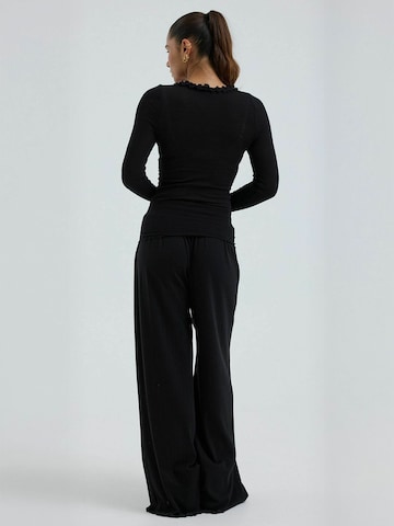 T-shirt Seamless Basic en noir