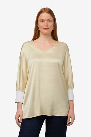 Ulla Popken Blouse in Gold: front