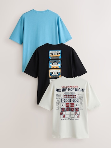 Next - Camiseta en azul
