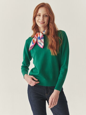 TATUUM - Jersey en verde: frente