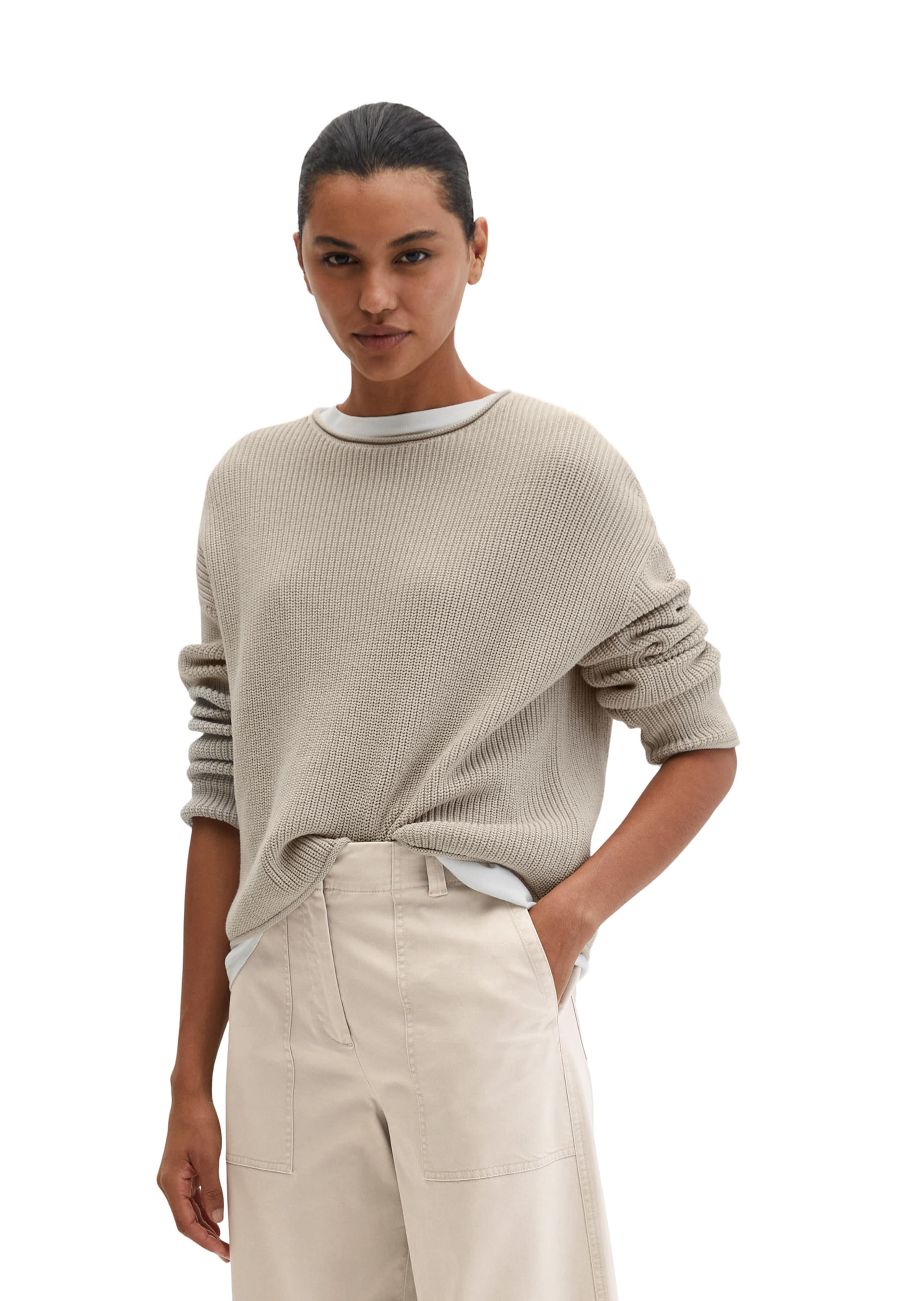 Marc O'Polo Pullover in Grau: Vorderseite