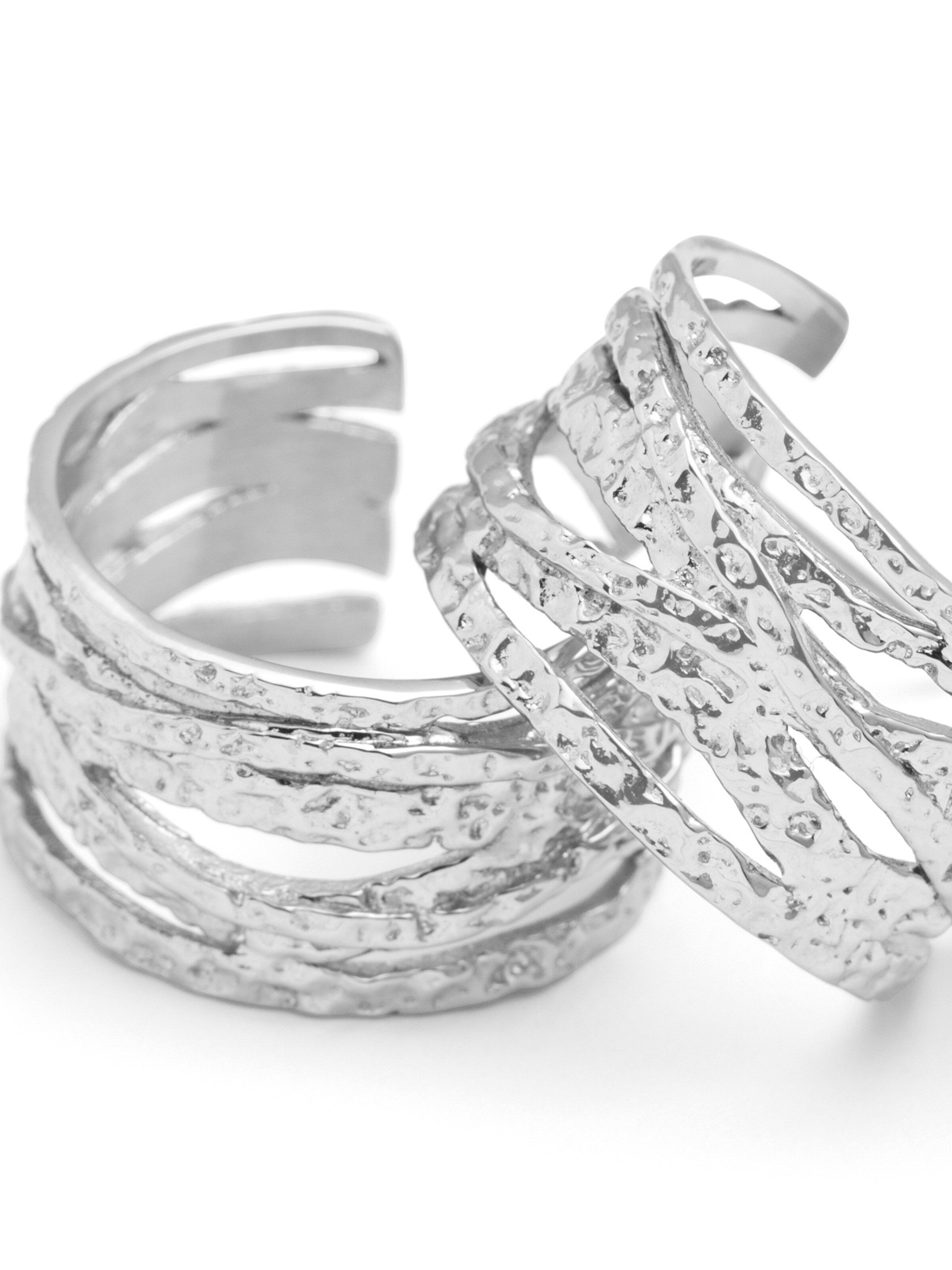 Boucles d'oreilles 'Shimmer S' A&C Oslo – Nordic Design Jewellery en argent