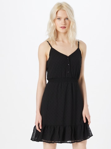 Robe 'Lydia' ABOUT YOU en noir : devant