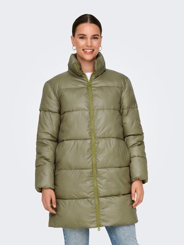 Cappotto invernale 'ONLNewRicky' di ONLY in verde: frontale