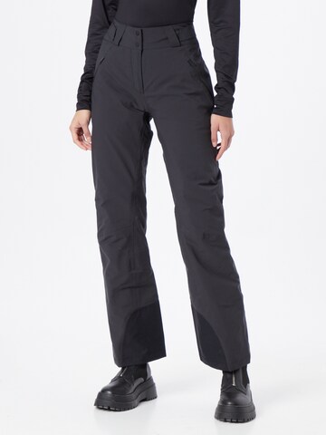 Regular Pantalon outdoor Schöffel en noir : devant