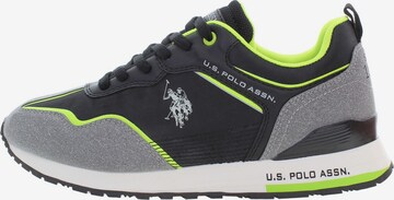 U.S. POLO ASSN. Sneakers laag 'Tabry' in Zwart: voorkant