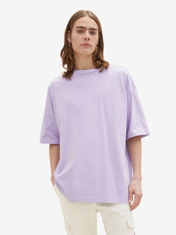 T-Shirt TOM TAILOR DENIM en violet