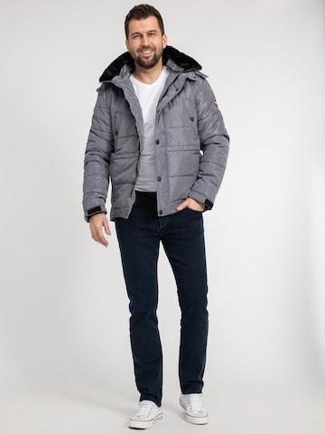 Rock Creek Winterjacke in Grau