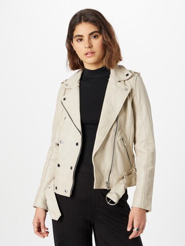 Gipsy Between-Season Jacket 'Karys' in White: front