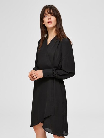 SELECTED FEMME - Vestido 'Alva' em preto: frente