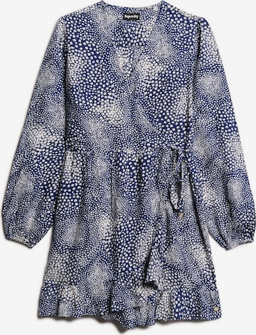 Superdry Jurk in Blauw: voorkant