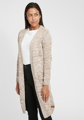 Oxmo Strickjacke 'Philetta' in Beige: predná strana