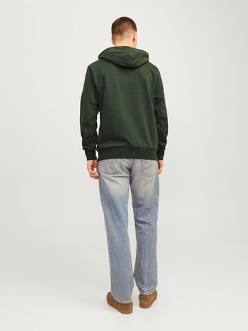 JACK & JONES Μπλούζα φούτερ 'JJFErris' σε πράσινο