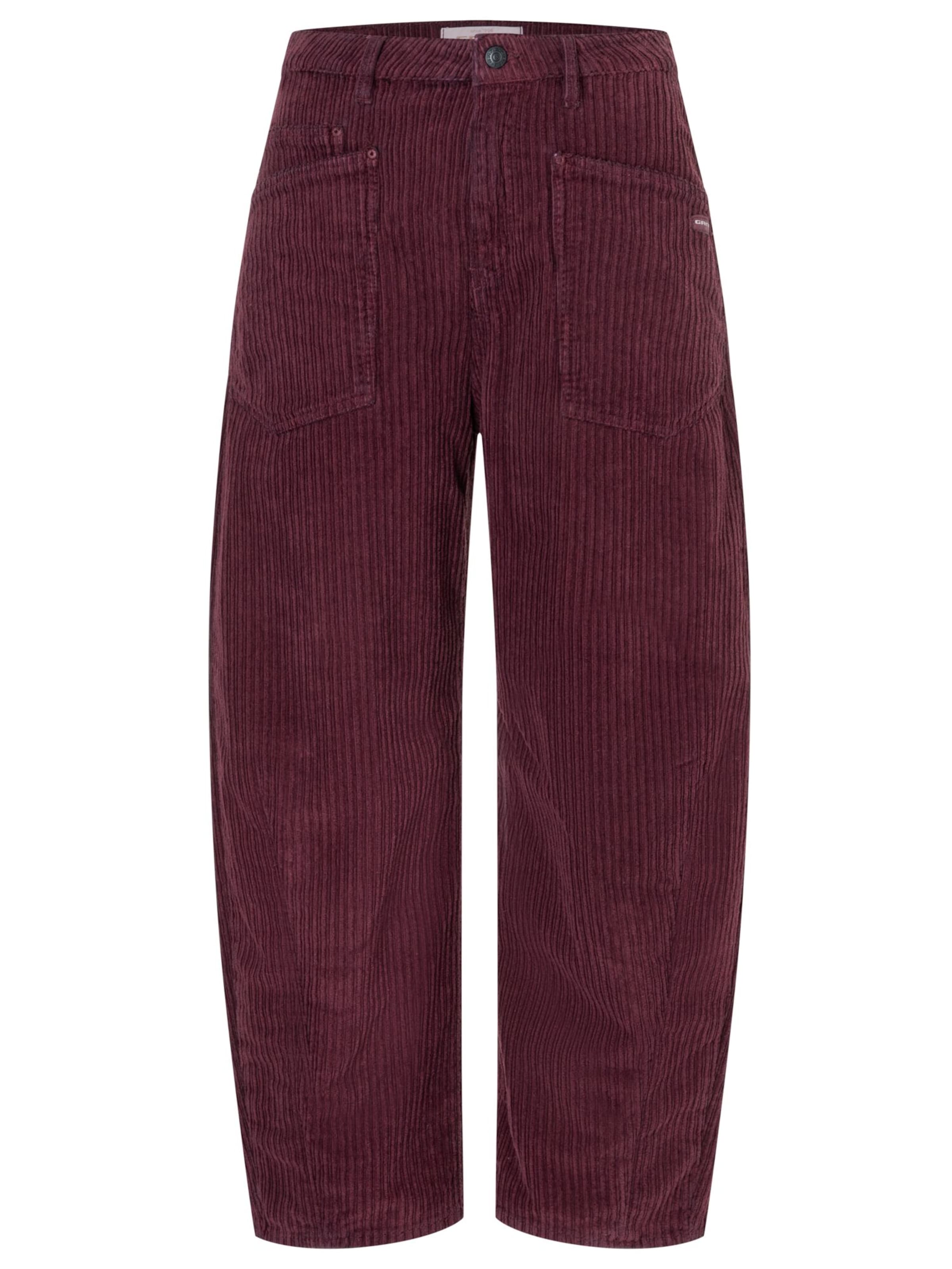 Pantalon '94ODINA ' Gang en violet : devant