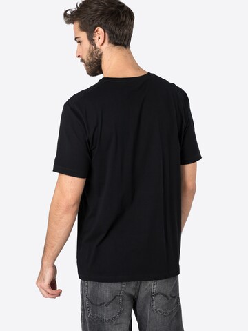 OLYMP Regular fit T-shirt i svart