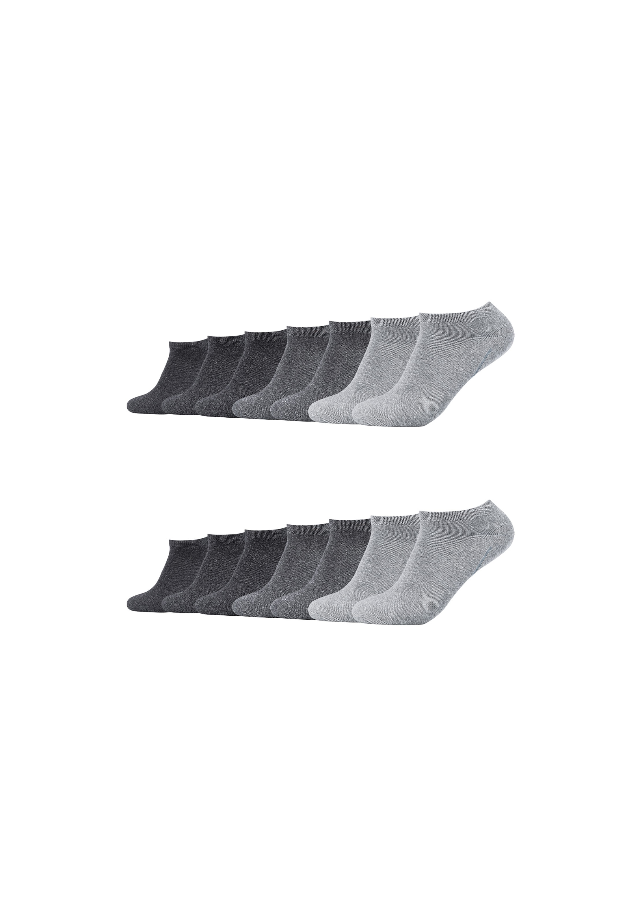 camano Socken in Grau: Vorderseite