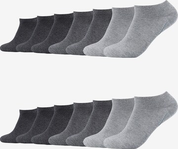 camano Socks in Grey: front