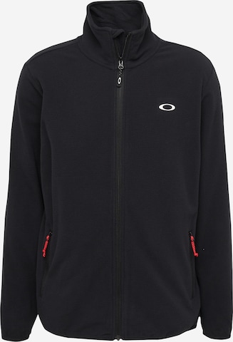 Veste en polaire fonctionnelle OAKLEY en noir : devant