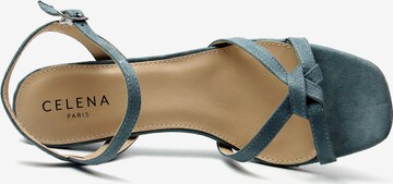 Celena Remienkové sandále 'Chizitelu' - Modrá