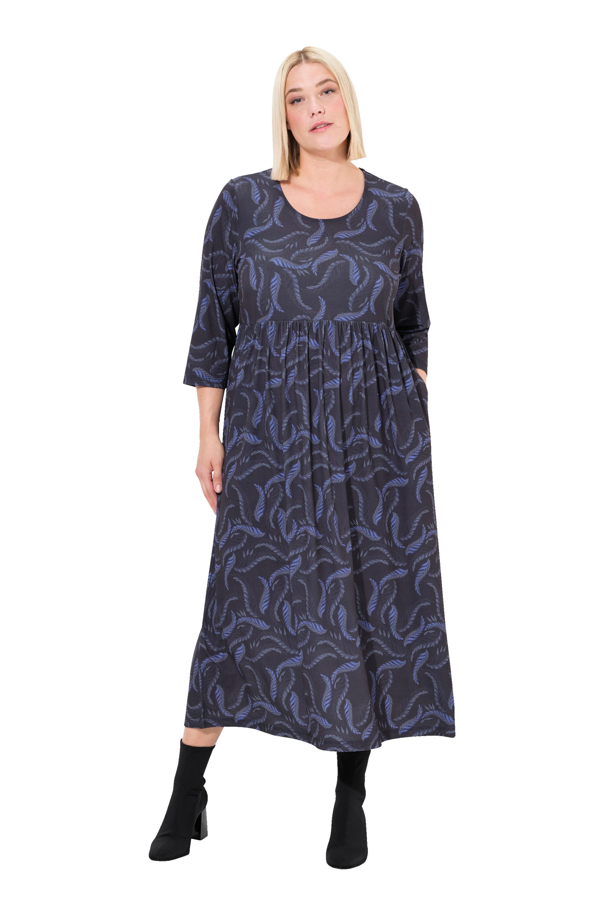 Ulla Popken Dress in Blue