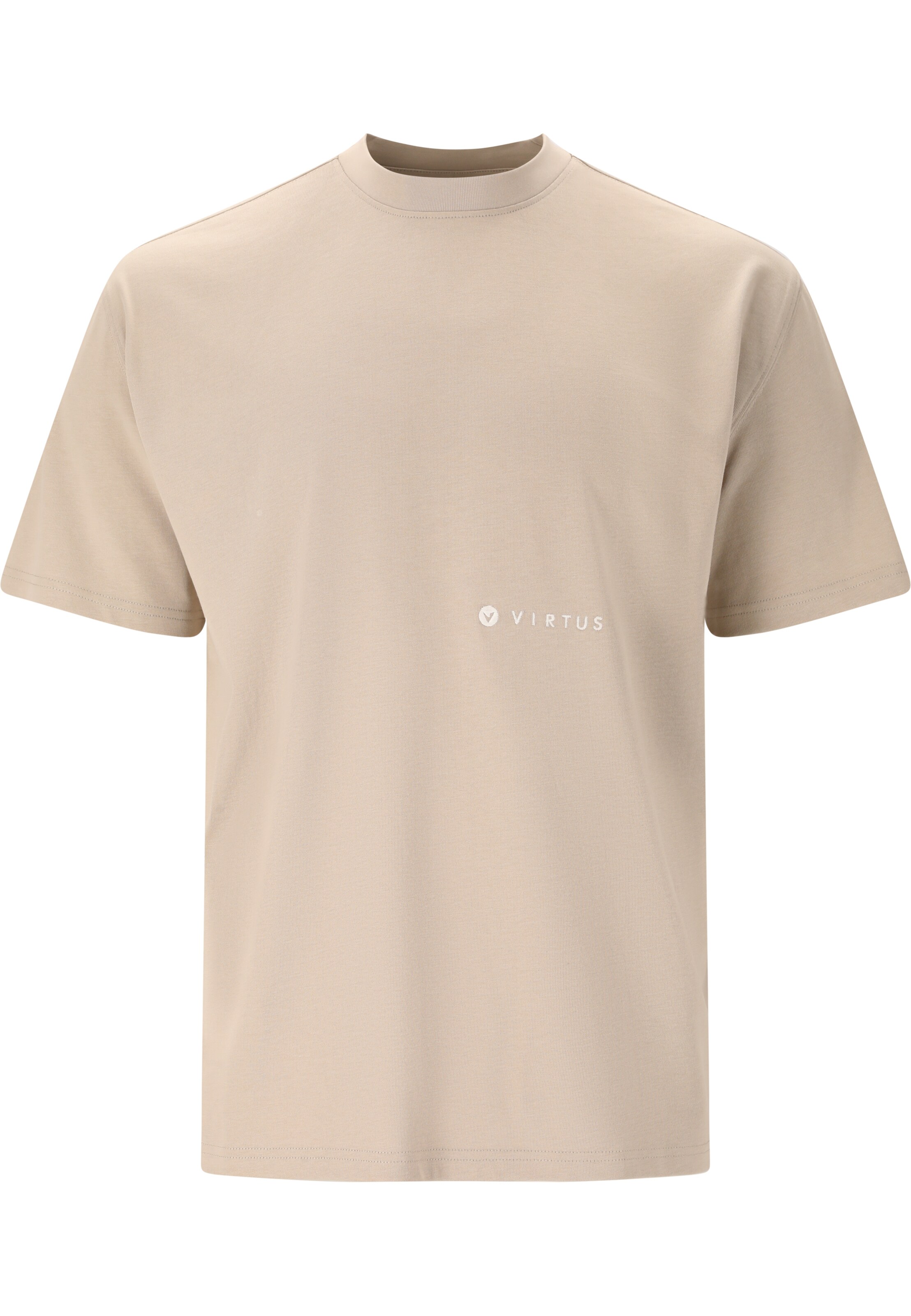 Virtus Functioneel shirt 'Josephy' in Beige: voorkant