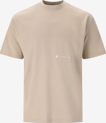 Virtus Performance Shirt 'Josephy' in Beige: front